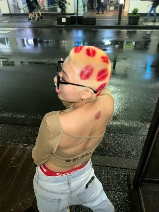 ショート カラー CoCo ⋱♱⋰⋱✮ 個性派/海外系のその他イメージ