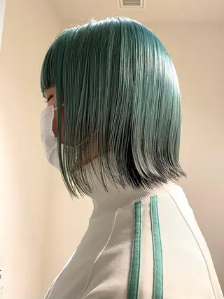 ショート Hair & make Lamp所属・梅田のブリーチ特化 美容師KAI🥰のヘアスタイル