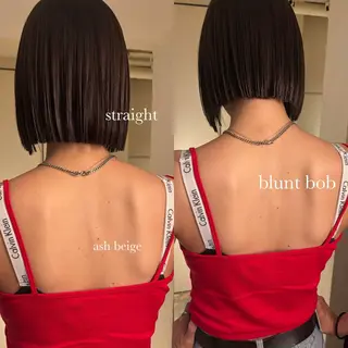 ミディアム カラー パーマ ⌇🌹透明感カラー 🌹ᴍᴇɢᴜᴍɪ ⌇のヘアスタイル