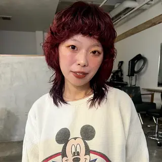 カラー soi conc所属・AYU/ブリーチ/ ハイトーンカラーのヘアスタイル