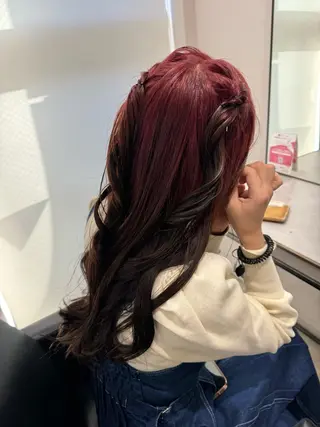 ロング カラー 透明感カラー✨艶髪 制作🌱山根あゆみのヘアスタイル