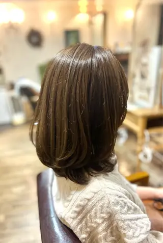 ミディアム カラー 小澤 真理子 ☀️アメリシュシュのヘアスタイル