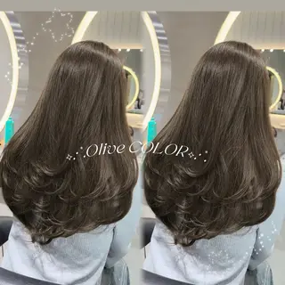 ロング カラー waka/韓国ヘア /lond uluのヘアスタイル