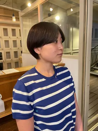 ショート カラー メイクス表参道所属・ショート/ボブ 矢野湧也のヘアスタイル