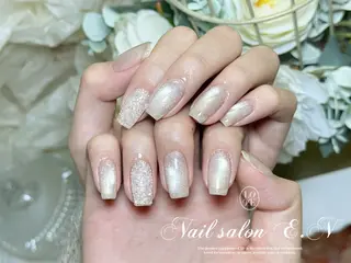 ネイル E.N🦋 長さ出し/持ち込みのネイルデザイン