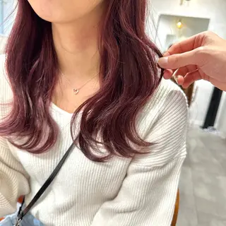 セミロング 髪質改善lab.em.梅田店所属・大森 一慶のヘアスタイル