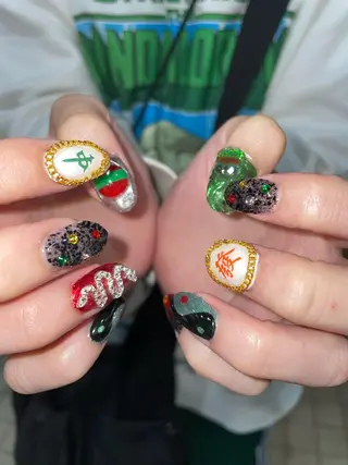 ネイル メンズ/艶髪/カラー サクラ🌸のヘアスタイル