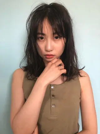 ミディアム PALAN K-Beauty SHINJUKU所属・“ミニモ最高評価獲得 “代表"Kohei"のヘアスタイル