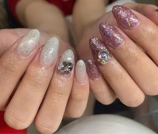 メンズ ネイル Chérinail 爪のお手入れのネイルデザイン