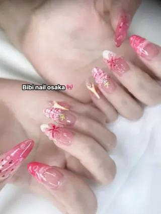 セミロング Bibi beauty spa Osaka所属・Chann Channのネイルデザイン
