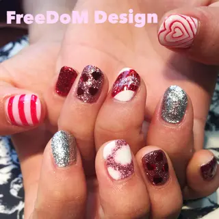 ネイル ＦreeDoＭ   Design所属・W KUMIのネイルデザイン