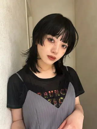 ミディアム Sora/レイヤー/ 似合わせカラー🤎のヘアスタイル