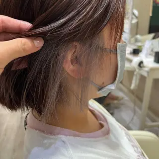 ショート カラー カラー特化美容師 なかもと たつひろのヘアスタイル