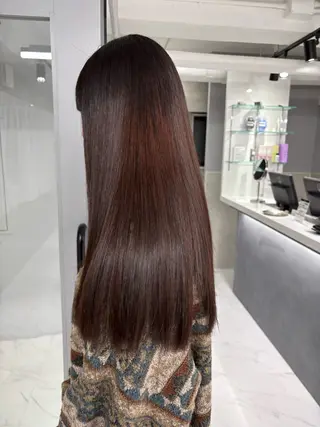 ロング Miyu🎀レイヤー ／透明感カラー🪽のヘアスタイル