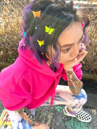 ショート カラー 🌈🌸あおき みちる🌟💗のヘアスタイル