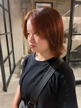 ミディアム カラー rimi/ショート /透明感カラーのヘアスタイル