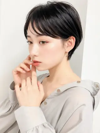 ショート カラー 【店長】韓国ヘア/ 美髪ケア 野沢綾馬のヘアスタイル