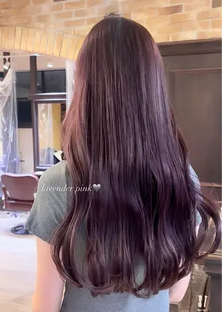 カラー Ly hair / nanoha🤍のヘアスタイル