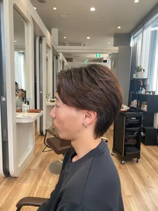 パーマ メンズ 韓国ヘア🇰🇷 藤江 広人のヘアスタイル