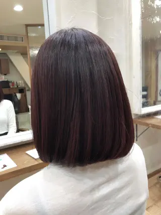 ミディアム カラー ✨髪質改善美容師 永森祥太✨のヘアスタイル