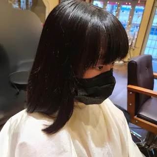 キッズ 美容室　ラファムラフィネ所属・艶髪💇‍♀️ 美髪矯正　山森智代のヘアスタイル