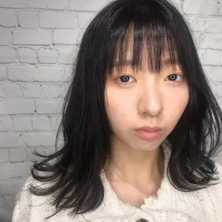 ミディアム 【お悩み解決】 松尾一気のヘアスタイル