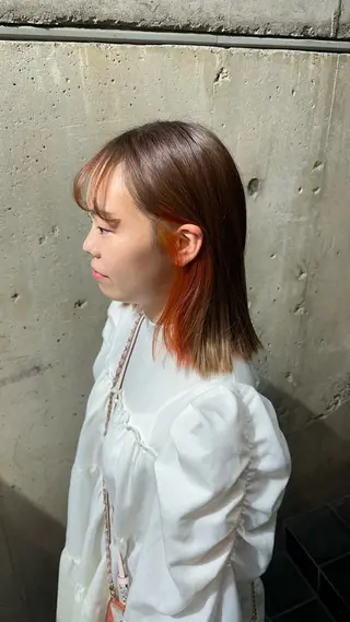 カラー 五十嵐 圭音のヘアスタイル