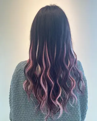 ロング カラー EARTH長岡 🌼渡辺まい🌼のヘアスタイル