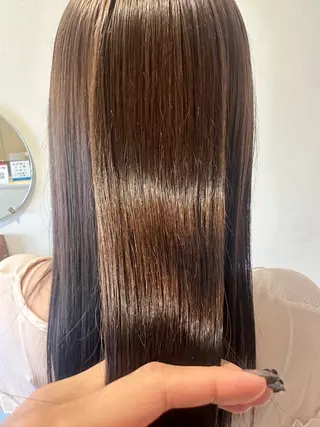 セミロング Uil所属・レイヤーカット・ 縮毛矯正☁💙acoのヘアスタイル