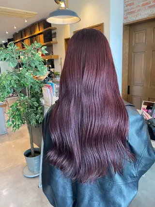 ロング 希優🌺ソムリエ /ブリーチ/カットのヘアスタイル