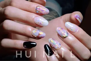 ミディアム めぐみのネイルサロン 惠のネイルデザイン