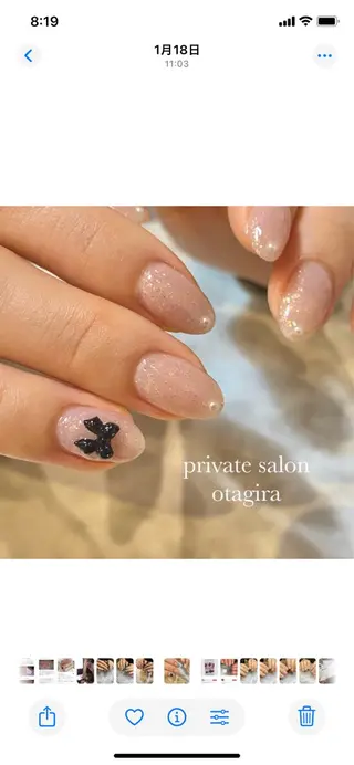 ネイル private salon otagira所属・private salon yuの眉毛・アイブロウイメージ