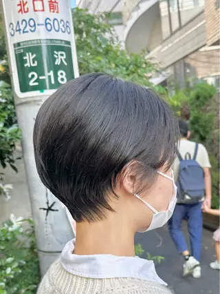 ショート 髪質改善/縮毛矯正/ 艶カラー/内山翔太のヘアスタイル