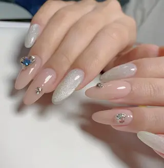 ネイル By moonネイル 🌷ワンホン/韓国風のネイルデザイン