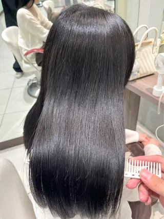 ミディアム 駒野 晃のヘアスタイル