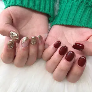 ネイル 西岡 杏のネイルデザイン