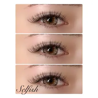 マツエク・マツパ eyelashsalonSelfish所属・. Selfishのマツエク・マツパデザイン
