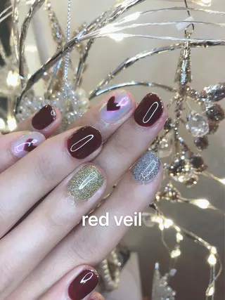 ショート ネイル 長さ出し専門 nynaのネイルデザイン