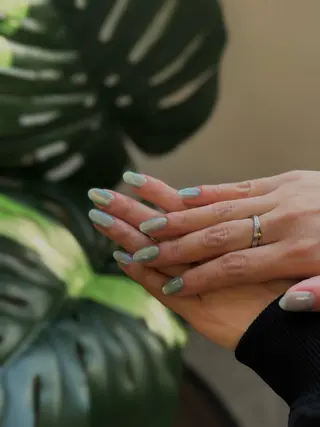 ネイル The coco所属・Saya 海外風 マグ 華やかのネイルデザイン