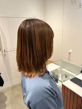 ミディアム ナンバースリーヘアラウンジ 溝の口店所属・YUME /溝の口のヘアスタイル