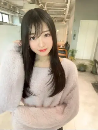 ロング CHERIM ❤️‍🔥新家光葉のヘアスタイル