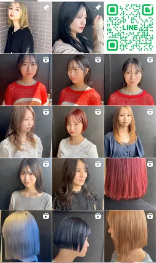 ミディアム uti所属・菊池 幹のヘアスタイル