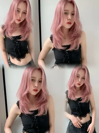 セミロング カラー 及川 淳哉のヘアスタイル