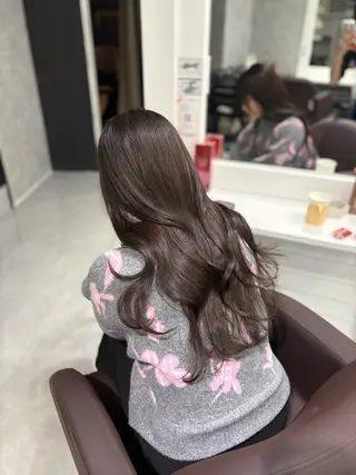 ロング Aura 髪質改善＆韓国レイヤー所属・あい❤︎ /髪質改善/韓国巻きのヘアスタイル