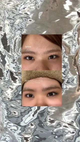 マツエク・マツパ chipie 那覇松山店所属・双 葉の眉毛・アイブロウイメージ