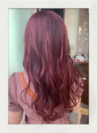 ロング カラー きむら かずきのヘアスタイル