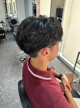 パーマ メンズ 髪質改善⭐️縮毛矯正 中野⭐️Rinaのヘアスタイル