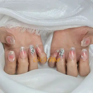 ネイル CeCe Garden所属・CeCeGarden ✨️キラキラワンホンのネイルデザイン