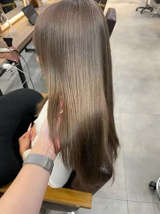 ロング 髪質改善カラー🫧 横浜/liberteのヘアスタイル