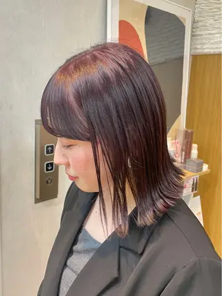カラー 暖色/透明感カラー /nanami★のヘアスタイル